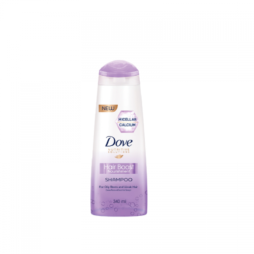 DOVE SHAMPOO HAIR BOOST NOURISHMENT 340ML