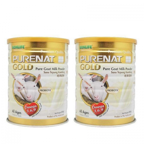 Greenfood Bonlife Purenat Gold Goat Milk Powder 800g X 2