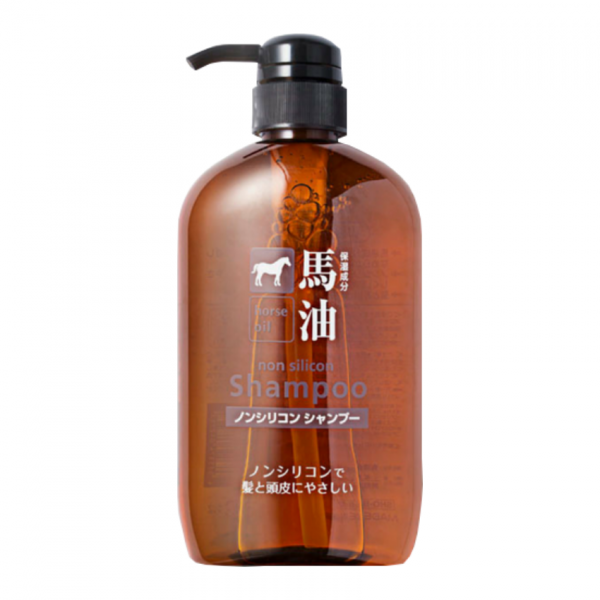 Kumano Yushi Horse Oil Shampoo 600ml