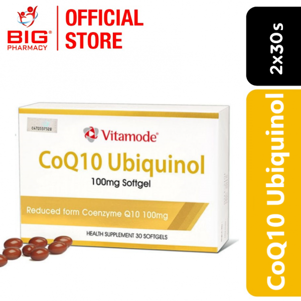 Vitamode Coq10 Ubiquinol 100mg 30S X 2