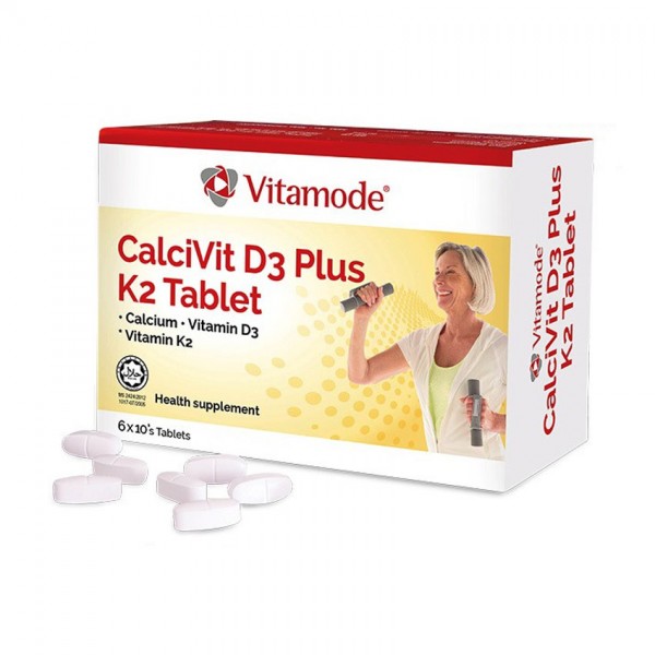 Vitamode Calcivit D3 Plus K2 6x10s