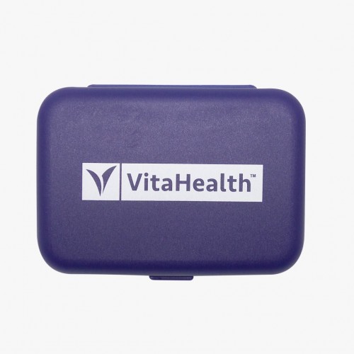 GWP Vitahealth Pill Box (Blue/White)