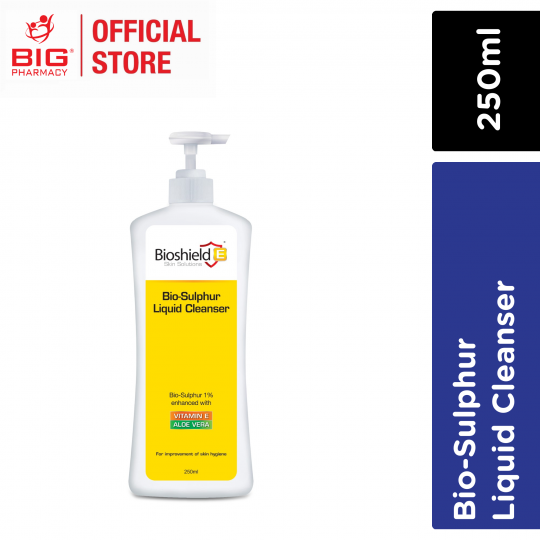 Bioshield Bio-Sulfur Liquid Cleanser 250ml