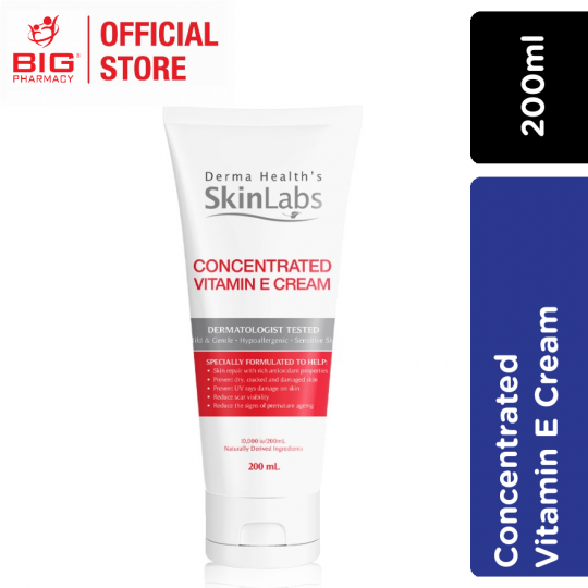 Skinlabs Concentrated Vitamin E Cream 200ml
