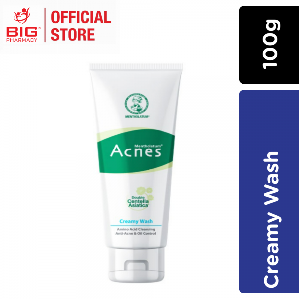 Mentholatum Acnes Creamy Wash 100G