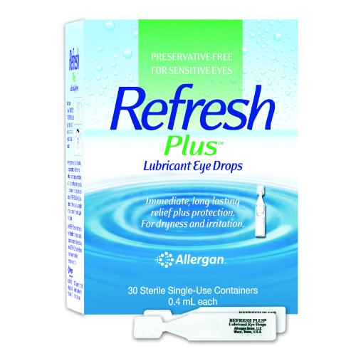 Allergan Refresh Plus Eye Drops 0.4ML X 30 (Free Gift)