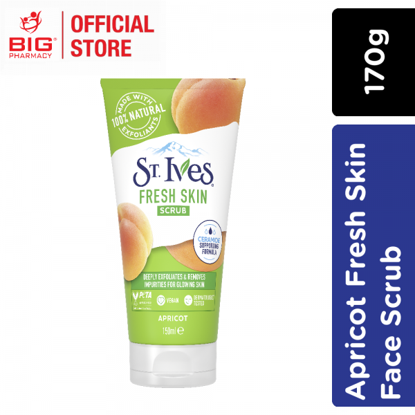 St. Ives Invigorating Apricot Face Scrub 170g