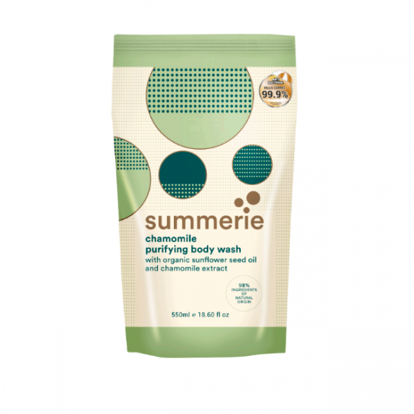Summerie Chamomile Purifying Body Wash Refill Pack 550ml