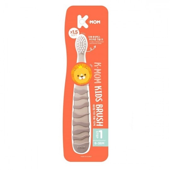 K-Mom Kids Toothbrush Step 1 (First Brown)