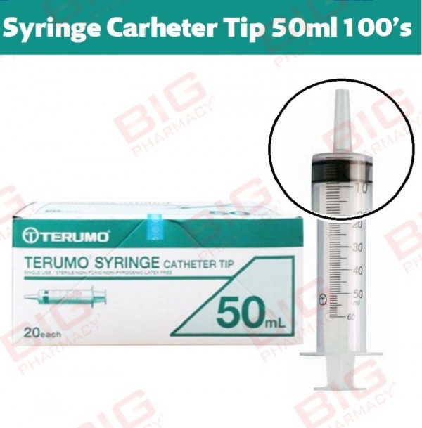 Terumo Ss*50Ce Syringe 50ml Cath 20S (Catheter)