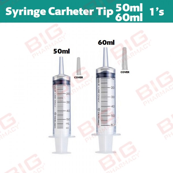 Terumo Ss+60c syringe 60ml Catheter 1s