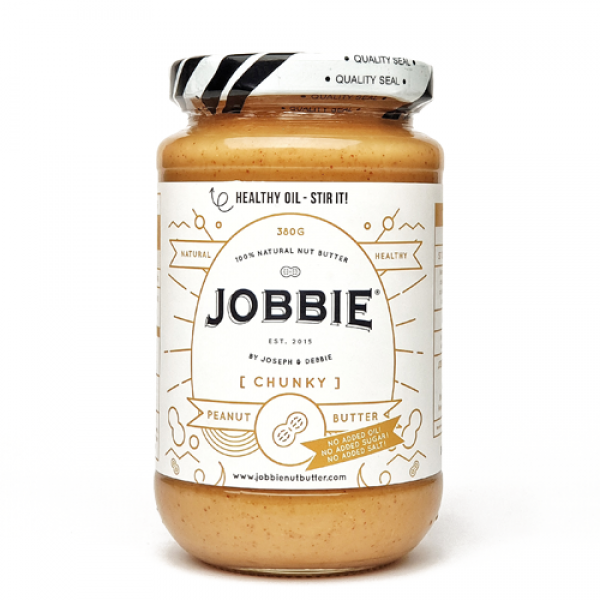 Jobbie Pure Chunky (Sugar & Salt Free) 380g