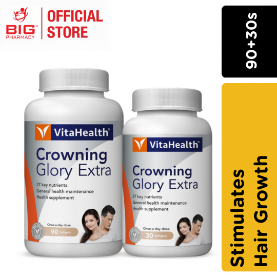 Vitahealth Crowning Glory Extra 90S+30S