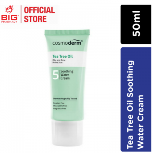 COSMODERM TEA TREE OIL SOOTHING WATER CREAM 50ML