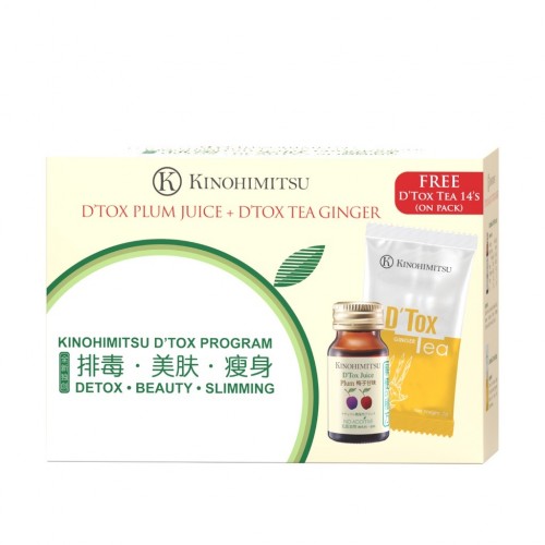 Kinohimitsu Jpan Dtox (Plum Juice 6X30ml + Dtox Tea 14S)
