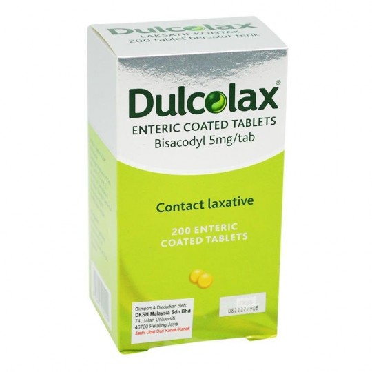 Dulcolax Tab 20S X10                          [Bisacodyl]