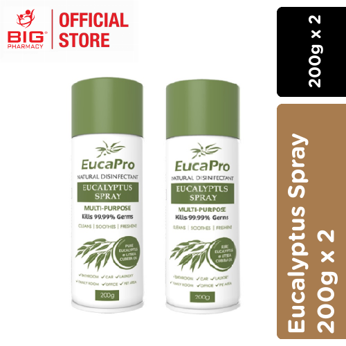 Eucapro Eucalyptus Spray 200g x 2