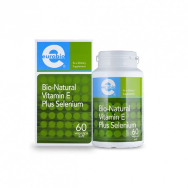 Eurobio Bio-Natural Vitamin E250Iu Plus selenium 60s