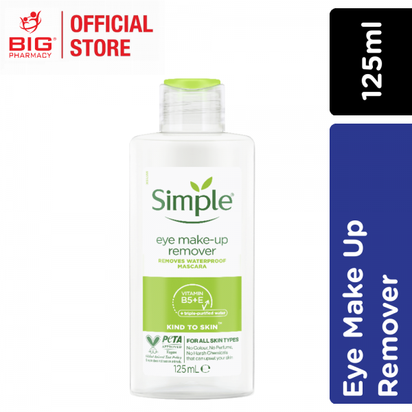 Simple Cond Eye Make Up Remover 125ml