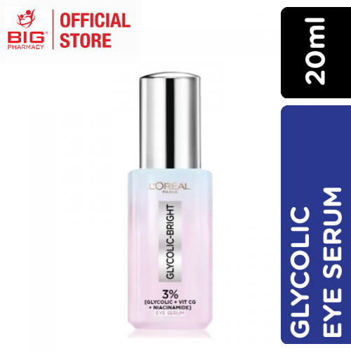 LOREAL GLYCOLIC EYE SERUM 20ML