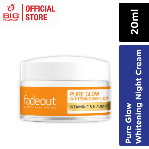 Fadeout Pure Glow Whitening Night Cream 20ml