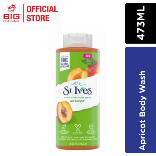 St Ives Exfoliating Apricot Body Wash 473Ml