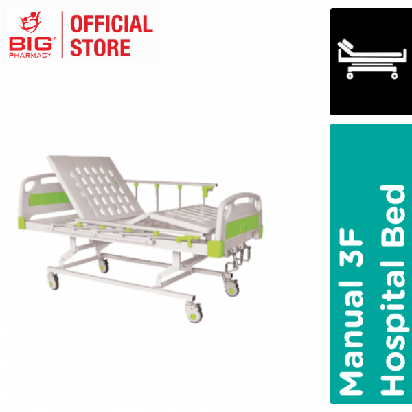 Gc (B3000) Double Fold W/Hi Lo Manual Hospital Bed