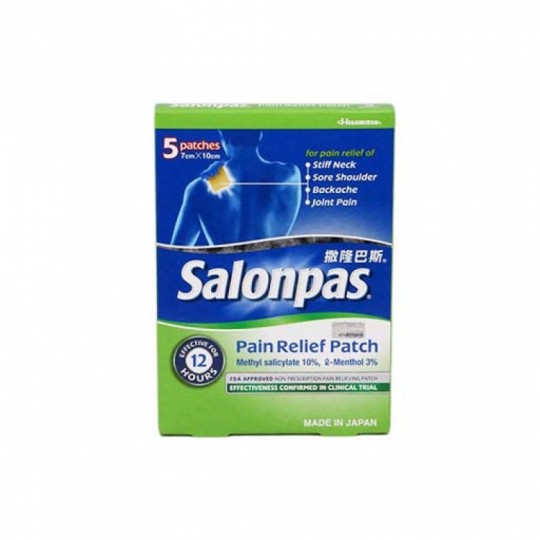 Salonpas Pain Relief Patch 7Cmx10Cm 5s
