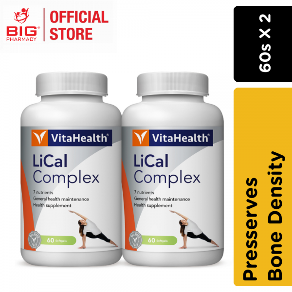 Vitahealth Lical Complex 2X60s