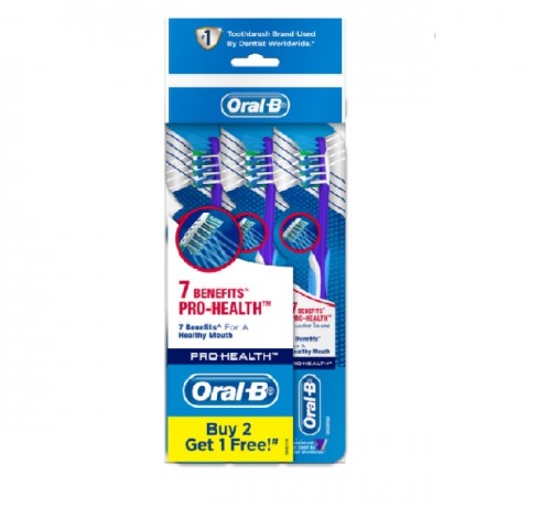 Oral-B T/Brush 7 Benefits Pro Health M 3S (B2F1) Polybag