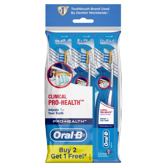 Oral-B T/Brush 7 Benefits Pro Health S 3S (B2F1) Polybag