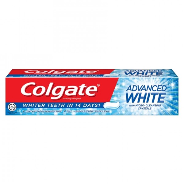 Colgate T/Paste Advanced Whitening 160g