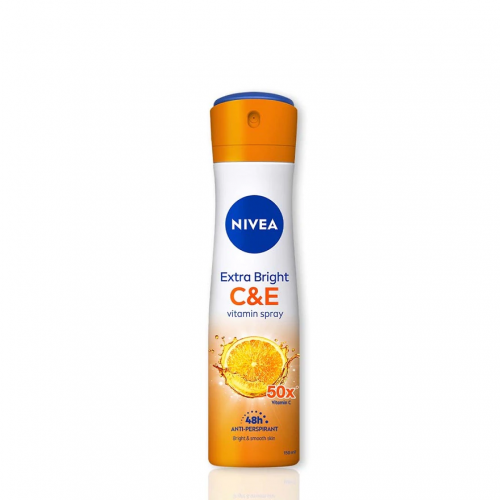 Nivea (F) Spray Extra Bright C&E 150ml