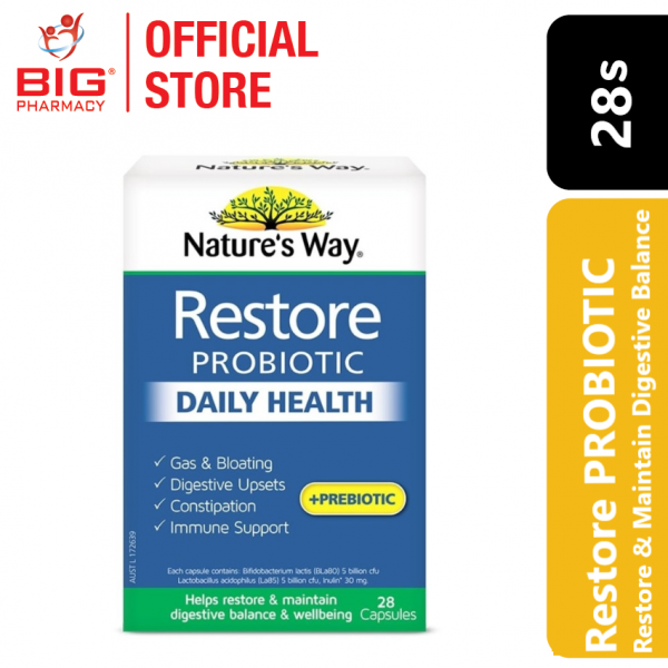 Natures Way Restore Daily Health 28s