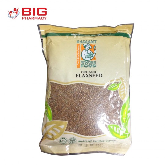 Radiant Code Organic Flaxseed 500g