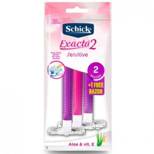 Schick Exacta 2 sensitive Razor (Women) 2s+1s