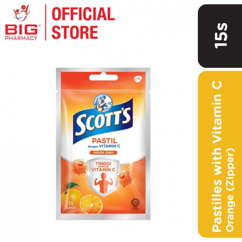 Scotts Vitamin C Pastilles Orange 30g 15S