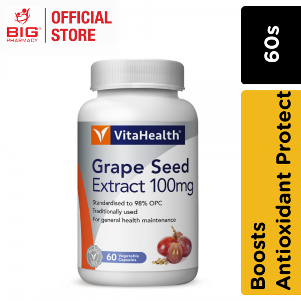 Vitahealth Grape seed Extract 60s
