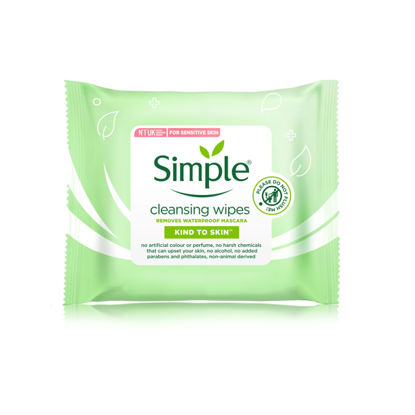 Simple Cleansing Facial Wipes 25S (Pls Order Po2)