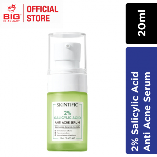 Skintific 2% Salicylic Acid Anti Acne Serum 20Ml