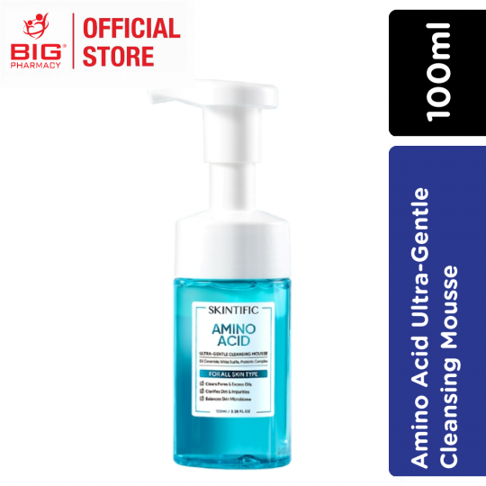 Skintific Amino Acid Ultra-Gentle Cleansing Mousse 100ML