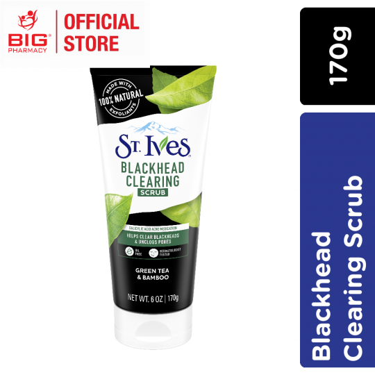 St. Ives Blackhead Clearing Green Tea Scrub 170g