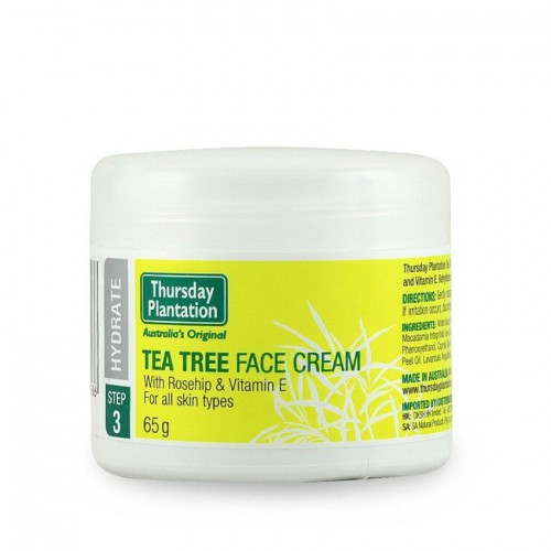 Thursday Plantation Tea Tree Face Cream 65G (Free Gift)