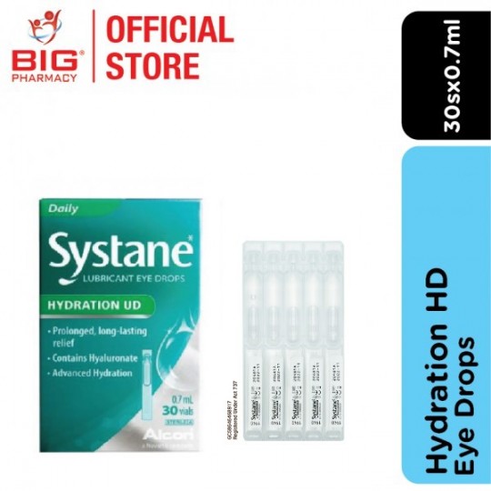 Alcon Systane Hydration Ud 30s x0.7ml (Vials)