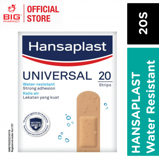 Hansaplast Universal Water Resistant Plaster 20s