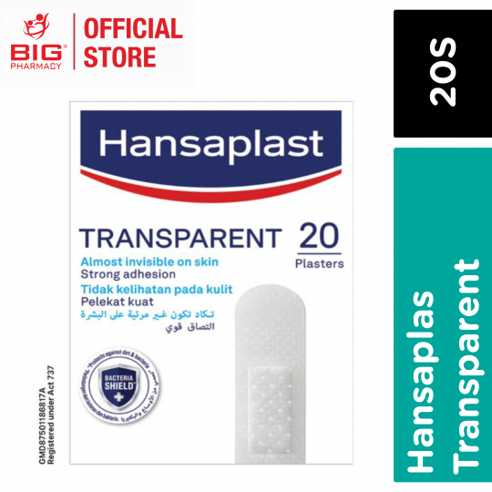Hansaplast Transparent 20s