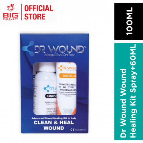 Dr Wound Wound Healing Kit Spray 100ml+Gel 60ml