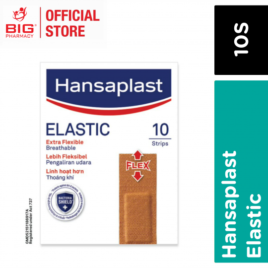 Hansaplast Elastic Plaster 10s