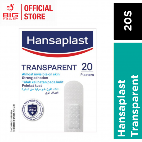Hansaplast Transparent Plaster 20s