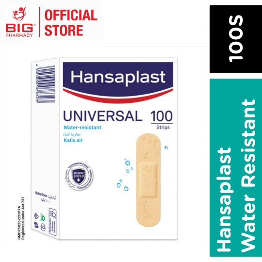 Hansaplast Universal Water Resistant Plaster 100s
